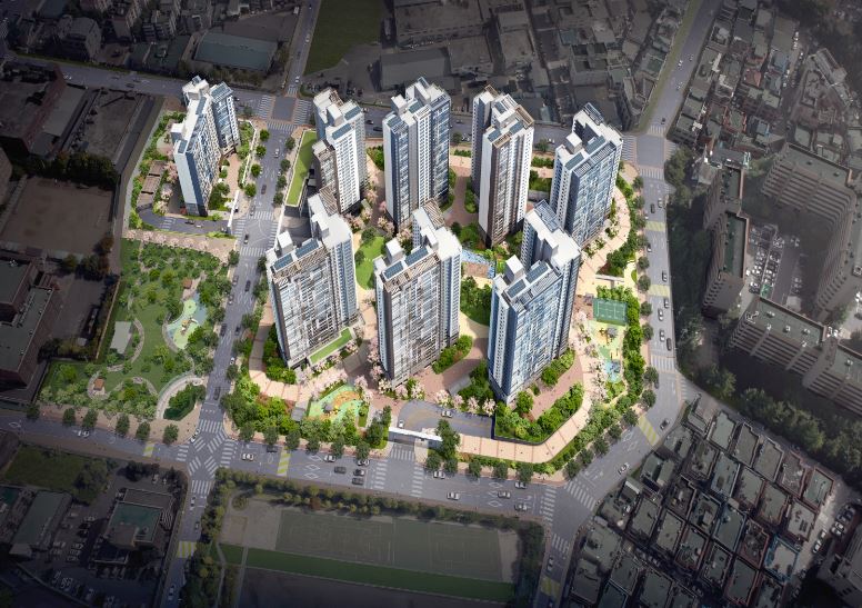 ▲래미안 부천 어반비스타 조감도(사진출처=삼성물산)