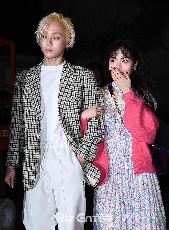 ▲김효종, 현아(사진=고아라 기자 iknow@)