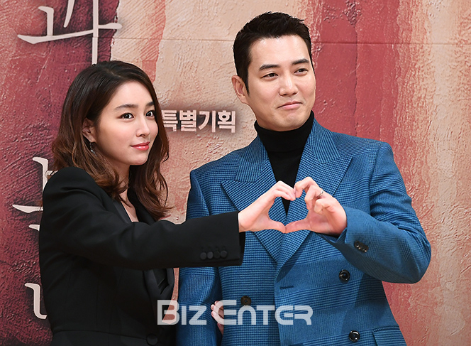 ▲이민정, 주상욱(사진=고아라 기자 iknow@)