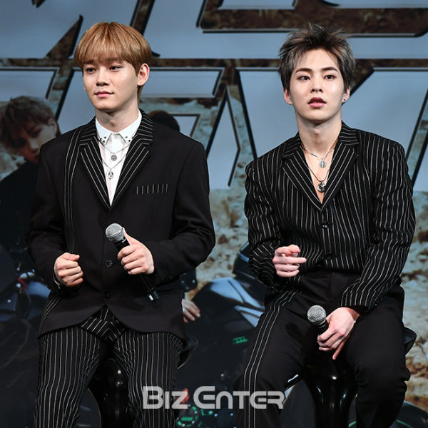 ▲엑소 첸, 시우민(사진=고아라 기자 iknow@)