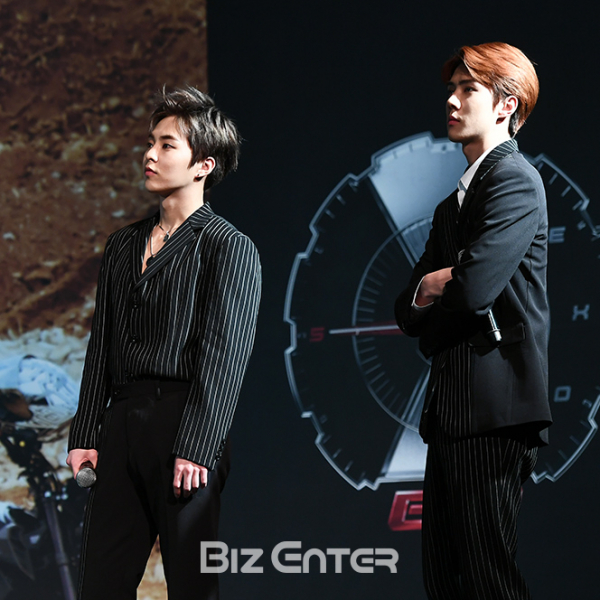 ▲엑소 시우민, 세훈(사진=고아라 기자 iknow@)