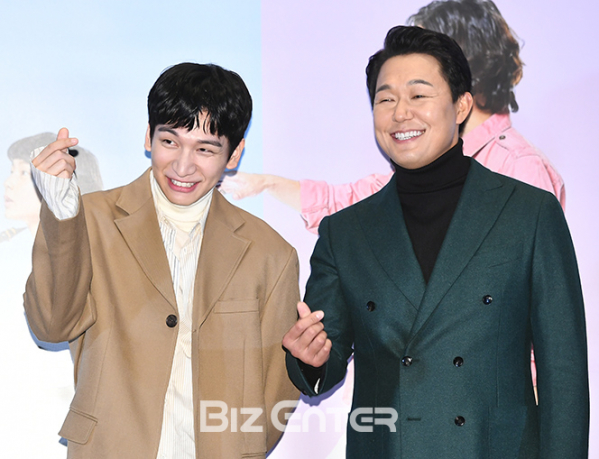 ▲빅스 혁(한상혁), 박성웅(사진=고아라 기자 iknow@)