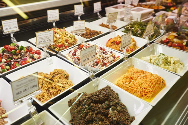 ▲홍콩 슈퍼마켓에서는 다양한 식문화를 체험할 수 있다.