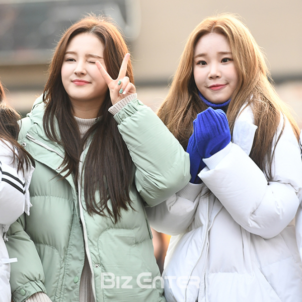 ▲모모랜드 낸시, 주이(사진=고아라 기자 iknow@)