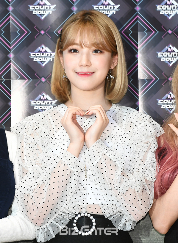 ▲프로미스나인 백지헌(사진=고아라 기자 iknow@)