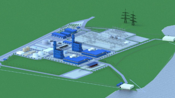 ▲풀라우 인다 1200MW급 가스복합발전소 조감도(사진=포스코건설)
