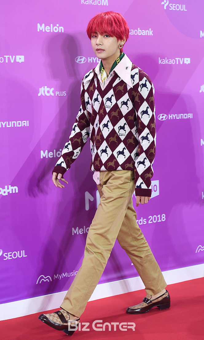 ▲방탄소년단 뷔(사진=고아라 기자 iknow@)