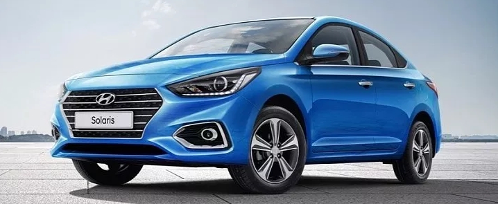 ▲현대차 러시아 전략모델 솔라리스. (사진제공=현대차)