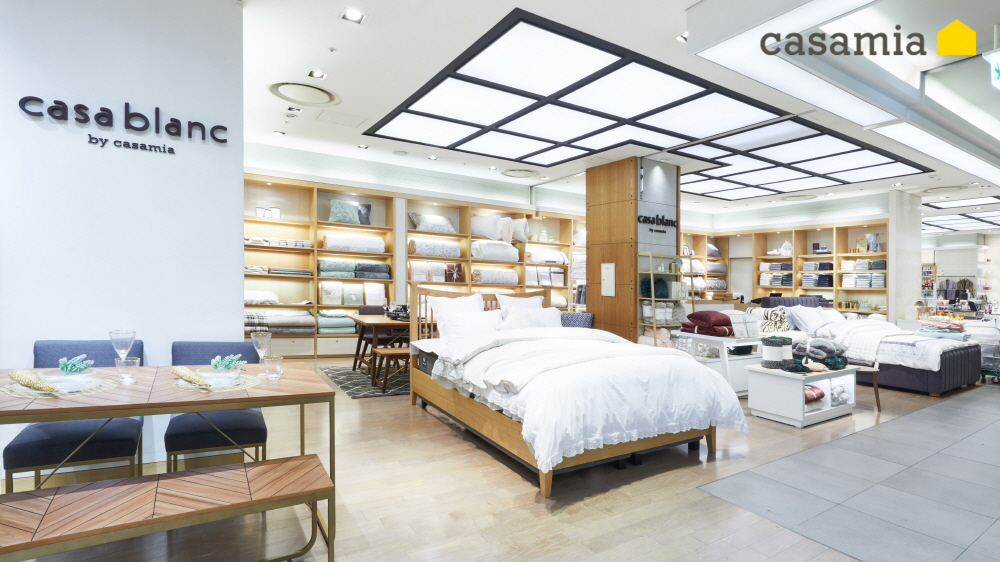▲까사블랑 매장(사진제공=까사미아)