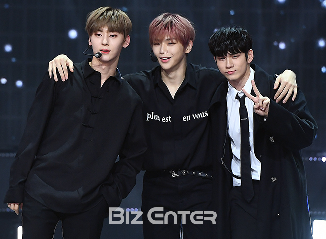 ▲워너원 황민현, 강다니엘, 옹성우(사진=고아라 기자 iknow@)