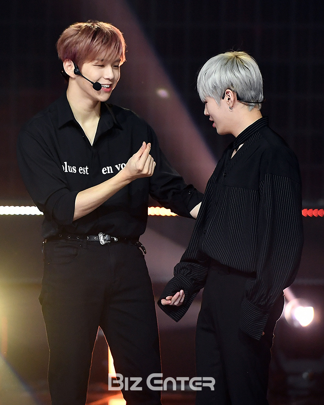 ▲워너원 강다니엘, 하성운(사진=고아라 기자 iknow@)