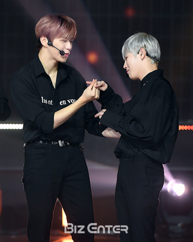 ▲워너원 강다니엘, 하성운(사진=고아라 기자 iknow@)