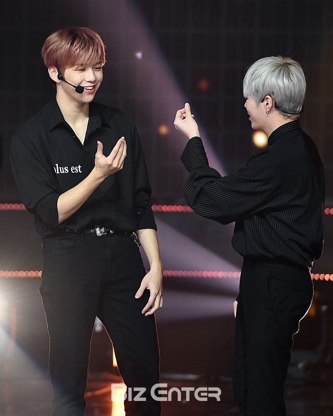 ▲워너원 강다니엘, 하성운(사진=고아라 기자 iknow@)