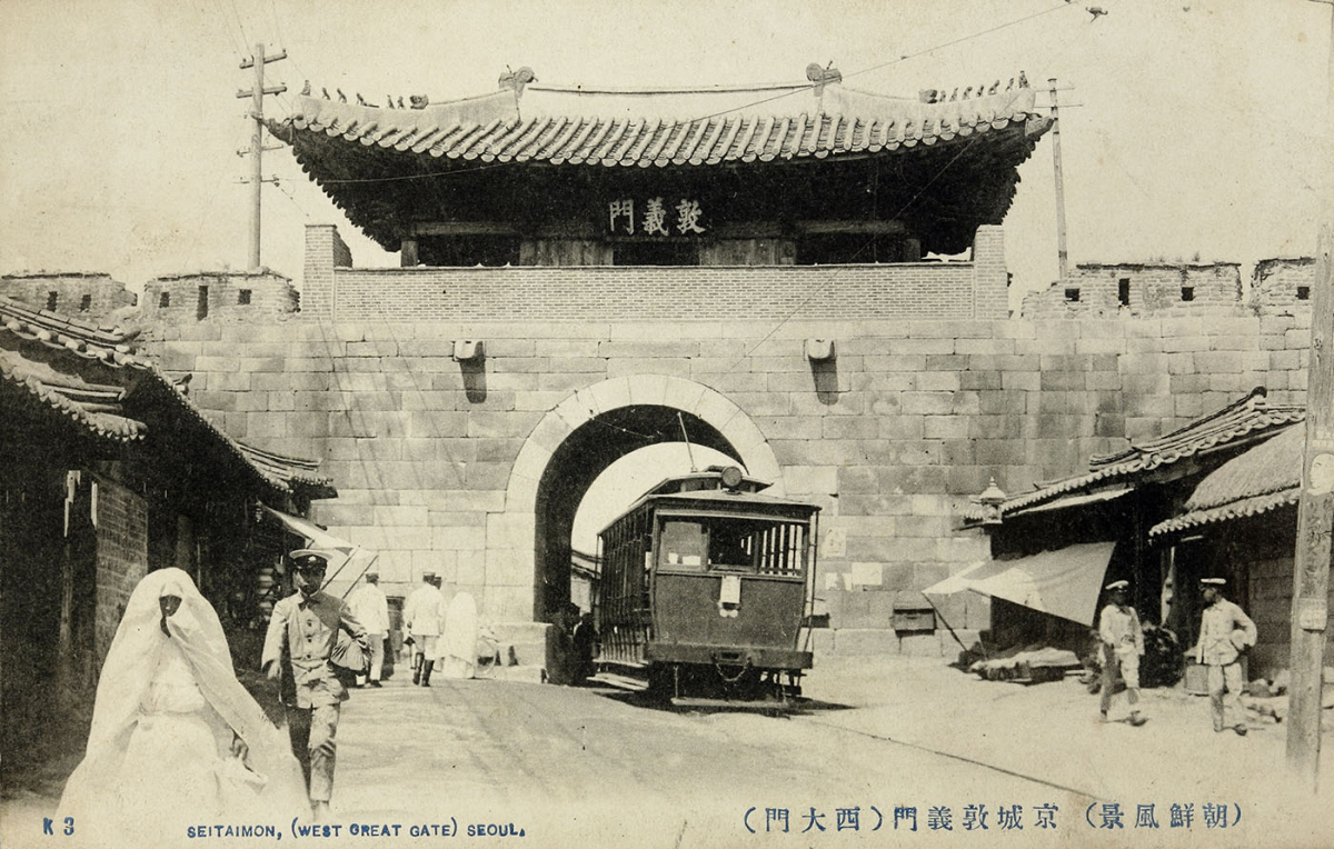 ▲제일기획이 6일 문화재청, 서울시, 우미건설과 ‘문화재 디지털 재현 및 역사문화도시 활성화’ 협약식을 갖고 돈의문 <사진> 복원 프로젝트를 추진한다고 밝혔다. (사진제공=제일기획)