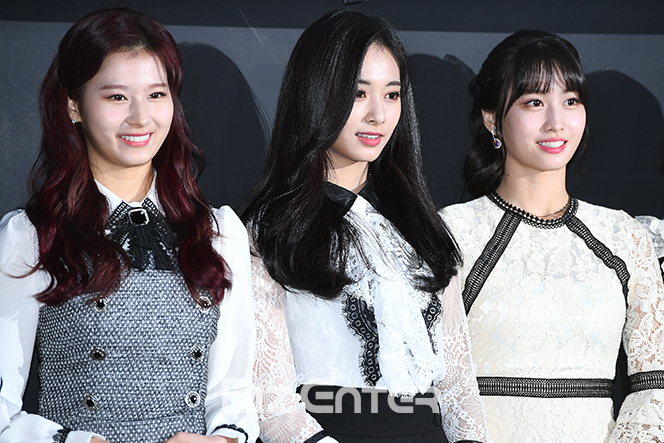 ▲트와이스 사나, 쯔위, 모모(사진=고아라 기자 iknow@)