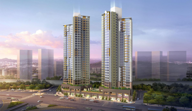 ▲‘남양주 지금·도농2구역 도시환경정비사업 주상복합 프로젝트’ 조감도(사진=반도건설)