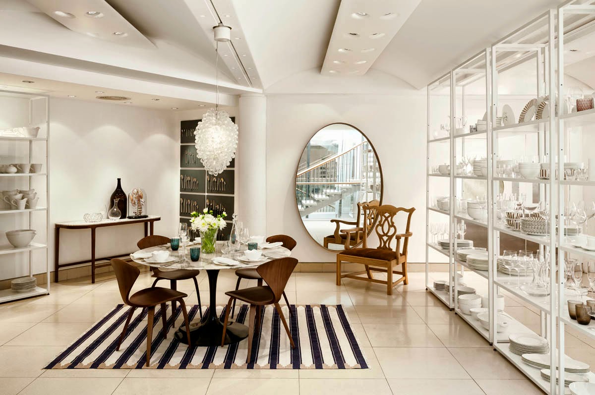 ▲콘란샵 메릴본 매장 내부 전경(롯데백화점)