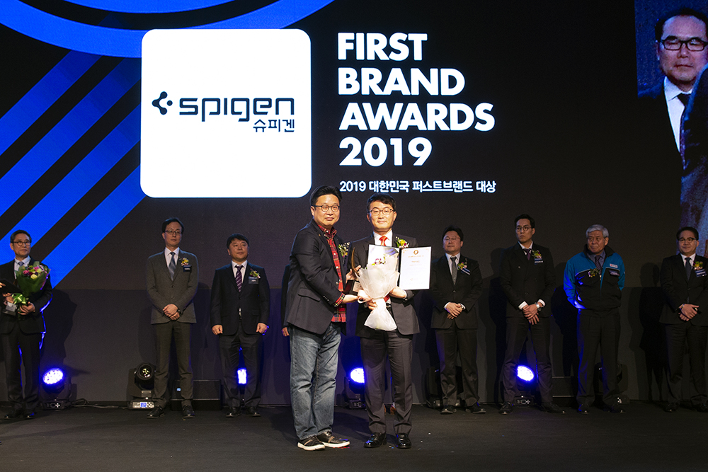 ▲대한민국 퍼스트브랜드 대상 시상식 이미지(사진제공=슈피겐코리아)