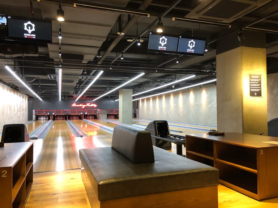 ▲볼링팩토리x빚짜 내부 모습