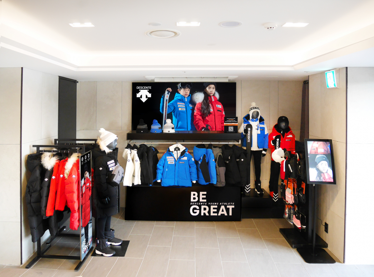 ▲반얀트리 서울 데상트 영애슬릿 팝업스토어(사진제공=반얀트리 서울)