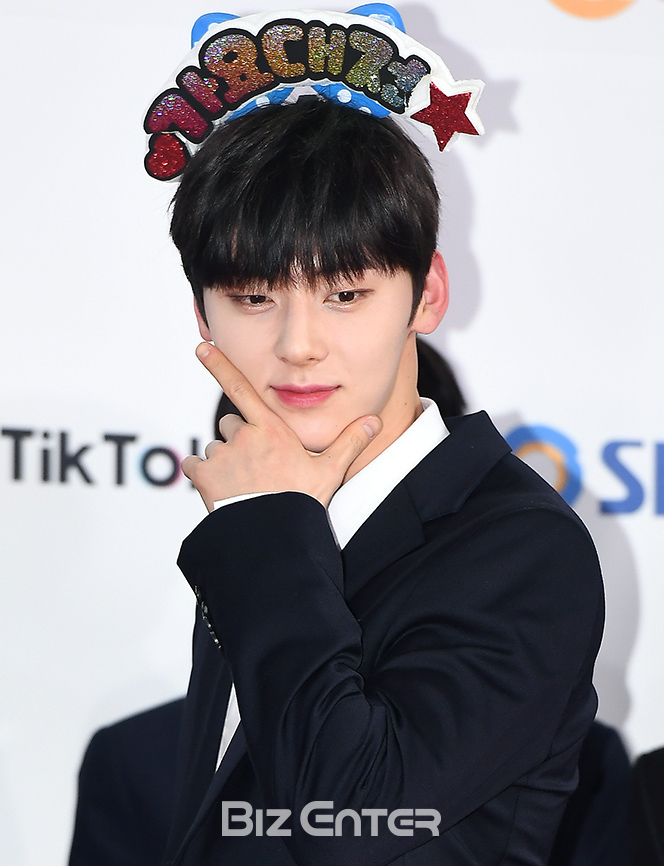 ▲워너원 황민현(사진=고아라 기자 iknow@)