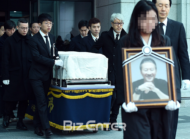▲故 전태관 발인(사진=고아라 기자 iknow@)
