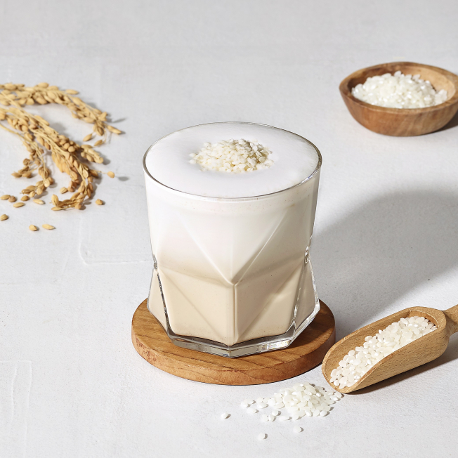 ▲이천 햅쌀 라떼.(사진제공=스타벅스)