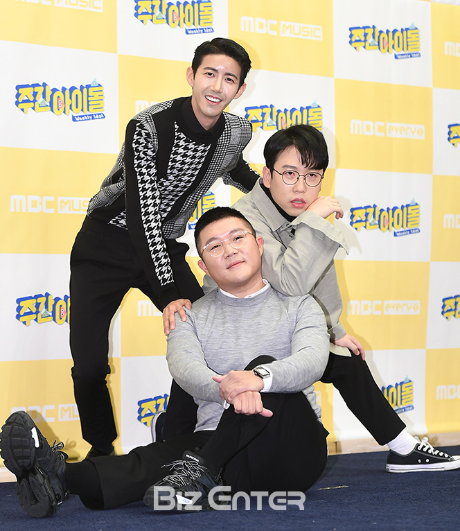 ▲조세호, 황광희, 남창희(사진=고아라 기자 iknow@)