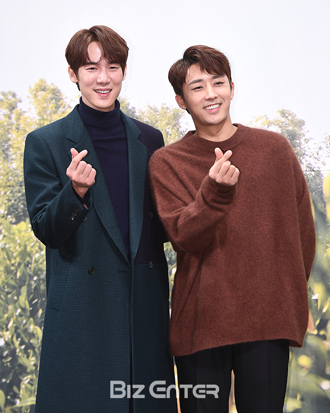 ▲유연석, 손호준(사진=고아라 기자 iknow@)