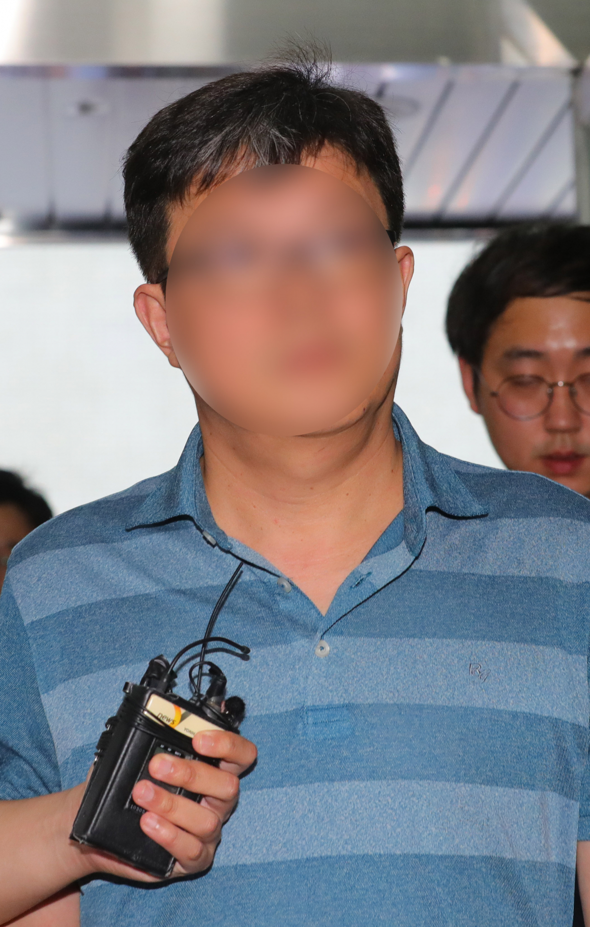 ▲김경수 지사의 전 보좌관 한모 씨(뉴시스)