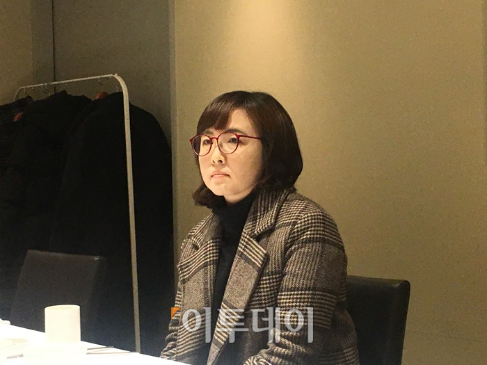 ▲제43회 이상문학상 대상 수상자 윤이형 작가. 김소희 기자 ksh@