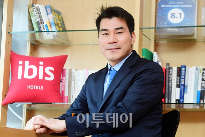 ▲황보 총지배인은 이비스 앰배서더 인사동 호텔을 '익선동의 랜드마크'로 만들겠다고 말했다. 고이란 기자 photoeran@
