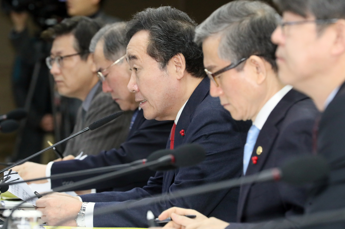 ▲정부는 10일 이낙연 국무총리 주재로 제64회 국정현안점검조정회의를 열고 규제 샌드박스 준비 상황을 점검하고 향후 시행 방안을 논의했다.(뉴시스)