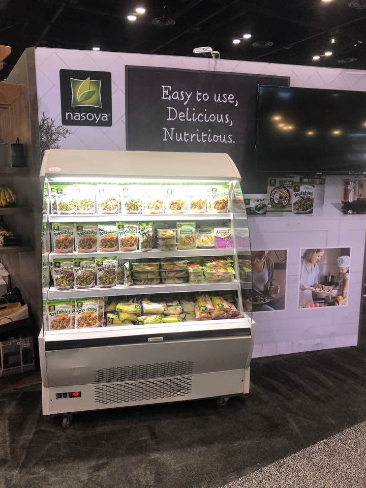 ▲나소야 브랜드 두부 제품 진열(풀무원)