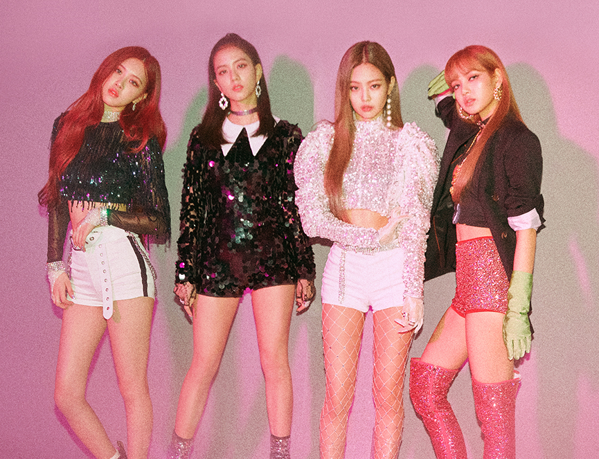 ▲걸그룹 '블랙핑크'(로제, 지수, 제니, 리사)(YG엔터테인먼트)