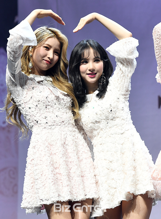 ▲여자친구 소원, 은하(사진=고아라 기자 iknow@)