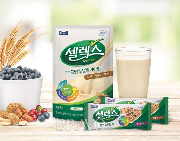 ▲매일유업이 만든 웰에이징 영양전문 브랜드 '셀렉스' 제품(매일유업 제공)