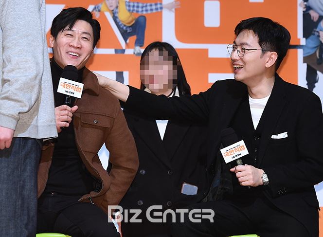 ▲진선규, 이동휘(사진=고아라 기자 iknow@)