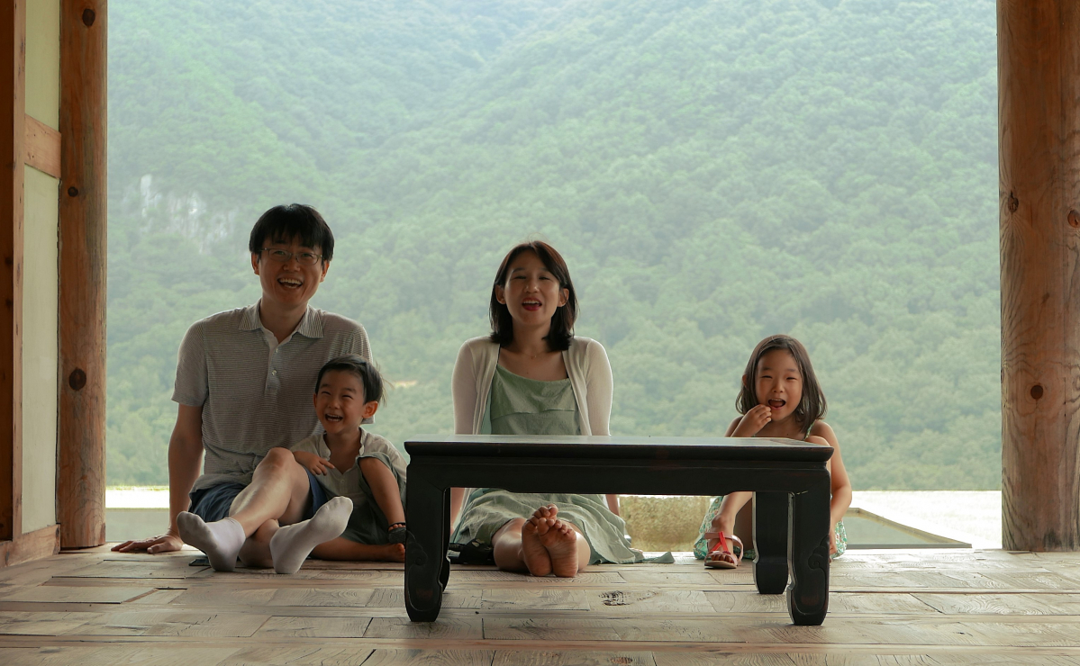 ▲제15회 사랑나눔 의사사진전 최고작품상 '가족'(사진제공=삼진제약)