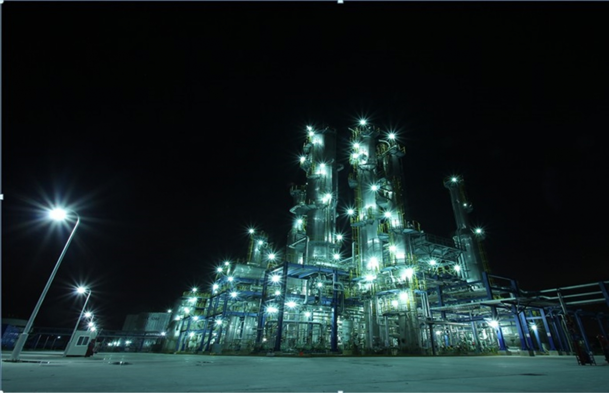 ▲이수화학과 살림그룹 합작법인 ‘GOC’ 소유의 중국 태창시 LAB공장 전경. (사진 제공=이수화학)