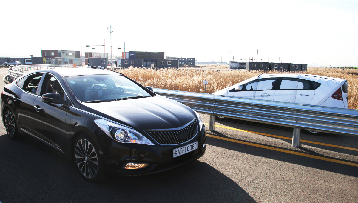 ▲ K-시티는 도심과 외곽도로, 고속도로 등 다양한 주행 조건을 갖추고 있다. 연합뉴스