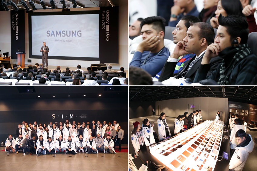▲삼성전자는 지난 21~23일 글로벌 45개국 우수 판매사원을 본사로 초청해 제품 판매 노하우 등을 공유하는 행사를 진행했다.(사진제공 삼성전자 뉴스룸)