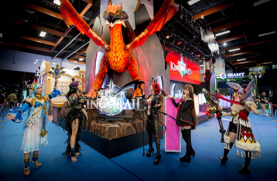 ▲베스파 부스 전경. (베스파)