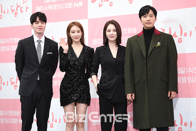 ▲이동욱, 유인나, 손성윤, 이상우(사진=고아라 기자 iknow@)