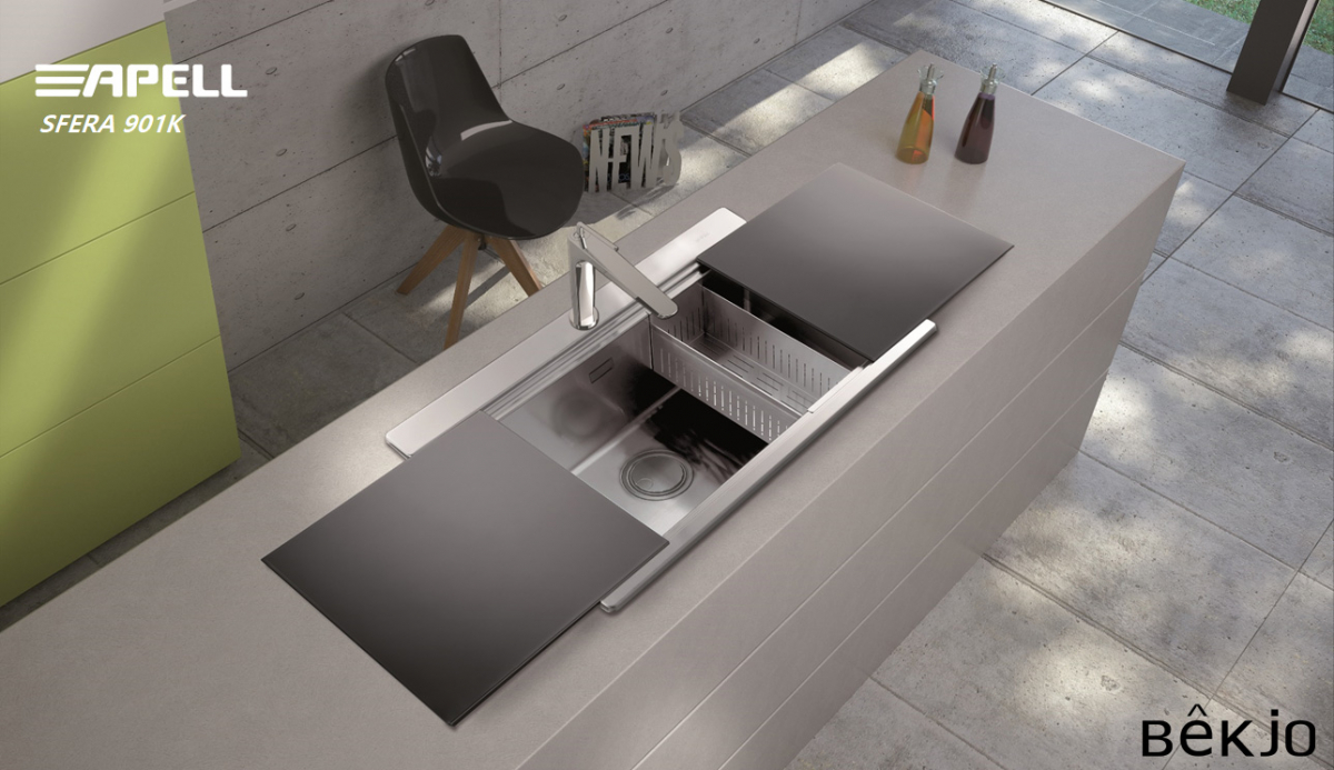 ▲이탈리아 프리미엄 씽크볼 ‘APELL’ 론칭(사진제공=백조씽크)