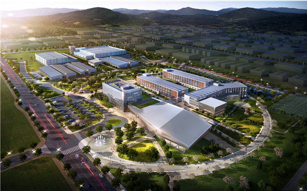 ▲국가물산업클러스터 조감도(한국환경공단)