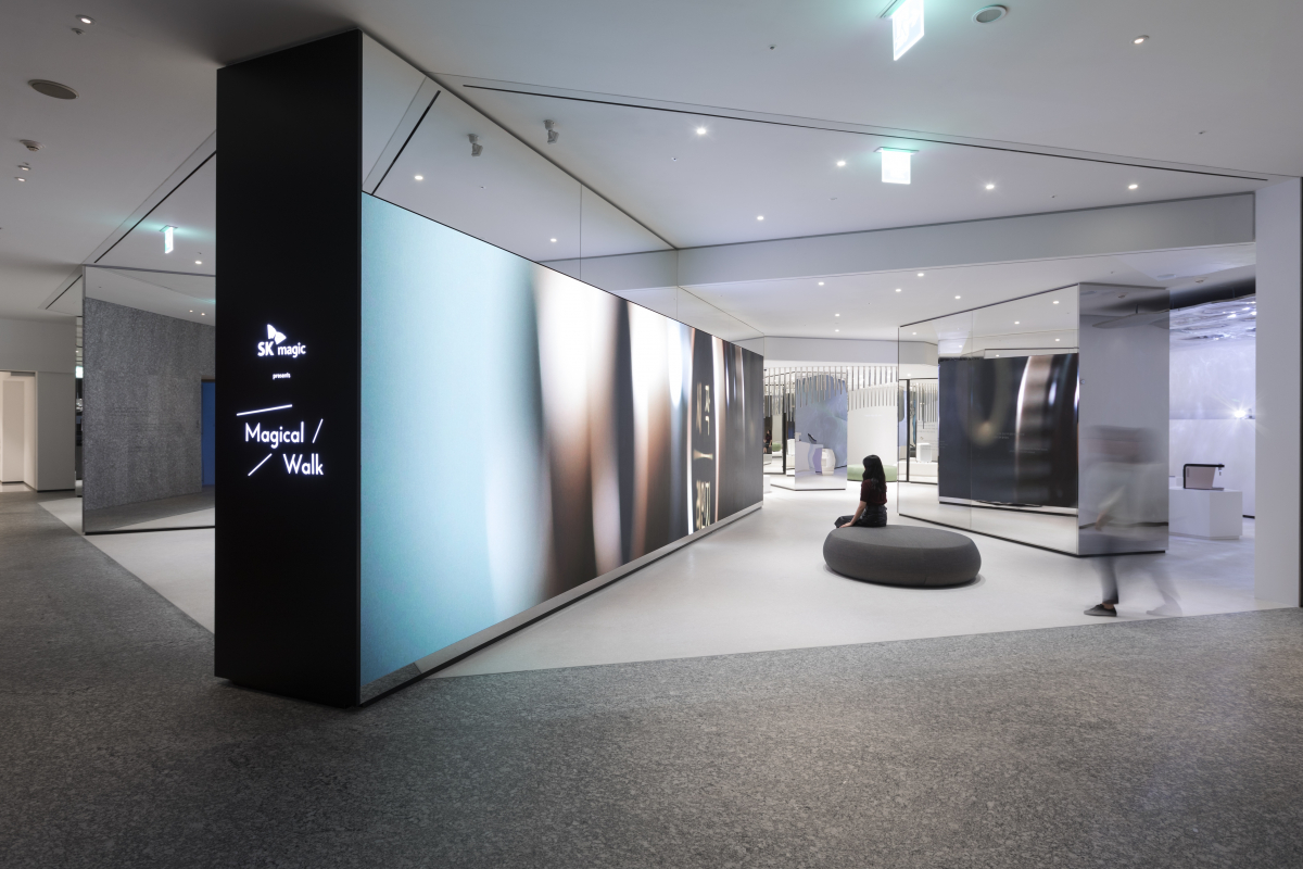 ▲SK매직의 브랜드 갤러리 Magical Walk(사진 제공=SK매직)