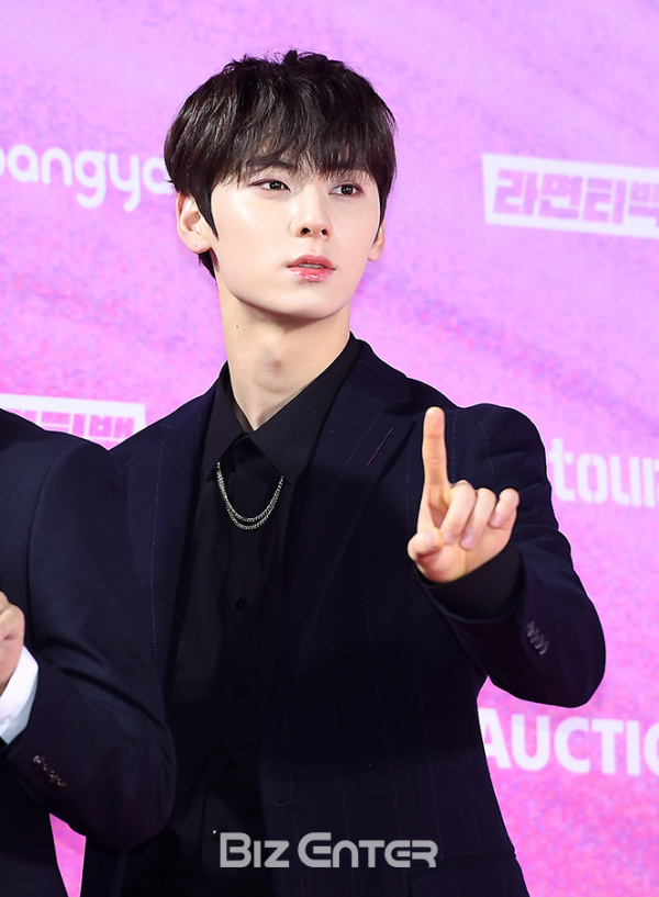 ▲워너원 황민현(사진=고아라 기자 iknow@)