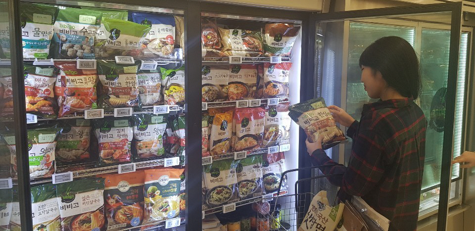 ▲CJ제일제당 HMR 관련 제품.