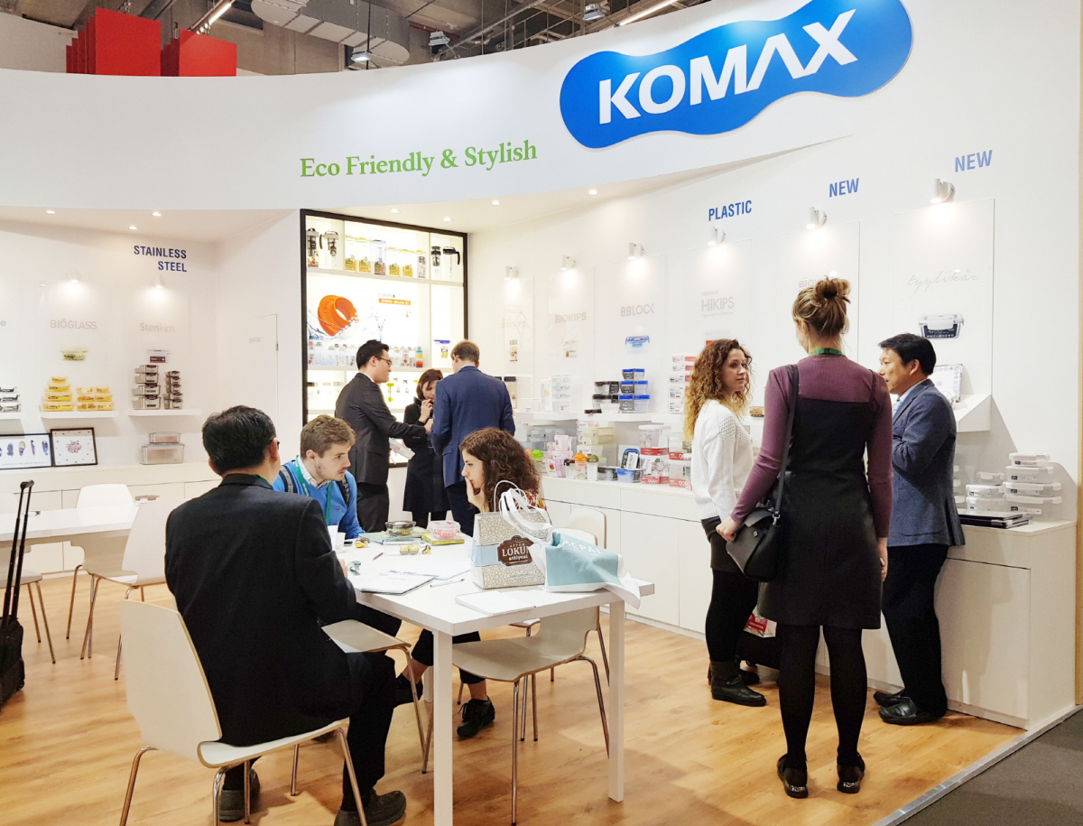 ▲ ‘2019 독일 암비엔테'의 코멕스 부스(사진제공=코멕스산업)